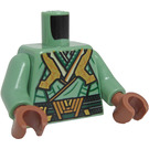 LEGO Sandgrün Master Mordo Minifig Torso (973 / 76382)
