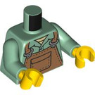 LEGO Sand Green Minifig Torso (973)