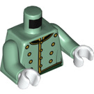LEGO Vert sable Minifig Torse (973 / 76382)
