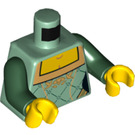 LEGO Sandgrün Minifig Torso (973 / 76382)