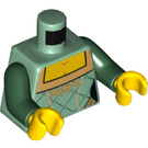 LEGO Sandgrün Minifigur Torso (973 / 76382)