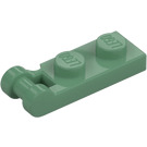 LEGO Sand Green Plate 1 x 2 with End Bar Handle (60478)