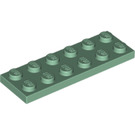 LEGO Vert sable assiette 2 x 6 (3795)