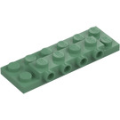 LEGO Verde arena Placa 2 x 6 x 0.7 con 4 Espigas en Lado (72132 / 87609)