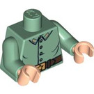 LEGO Zandgroen Russian Bewaker Torso (973 / 76382)