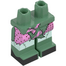 LEGO Sand Green Sally Minifigure Hips and Legs (73200)