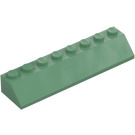 LEGO Zandgroen Helling 2 x 8 (45°) (4445)