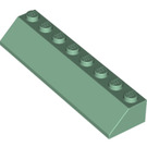 LEGO Zandgroen Helling 2 x 8 (45°) (4445)