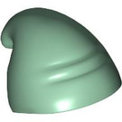 LEGO Sand Green Slouch Hat with Tip Facing Backwards (5320)