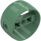 LEGO Sand Green Technic Cylinder with Center Bar (41531 / 77086)