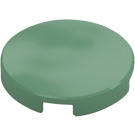 LEGO Sand Green Tile 2 x 2 Round with Bottom Stud Holder (14769)