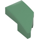 LEGO Sand Green Wedge 1 x 2 Left (29120)