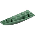 LEGO Sandgrøn Kile 2 x 6 Dobbelt Inverteret Venstre (41765)