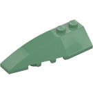 LEGO Zandgroen Wig 2 x 6 Dubbele Links (5830 / 41748)