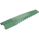 LEGO Sand Green Wedge 4 x 16 Triple Curved (45301 / 89680)