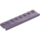 LEGO Zandpaars Plaat 2 x 8 met Deur spoor (30586)