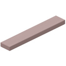 LEGO Rouge sable Tuile 1 x 6 (6636)