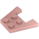 LEGO Rouge Sable Pièce de monnaie assiette 3 x 4 sans Encoches pour Tenons (4859)