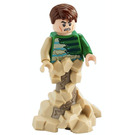 LEGO Sandman with Partial Sand Form Minifigure
