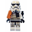 LEGO Sandtrooper Squad Leader z Zmarszczyć brwi Minifigurka