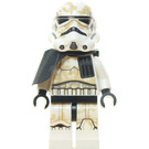 LEGO Sandtrooper med Sort Pauldron og Stormtrooper Hjelm med Dirt Stains Minifigur