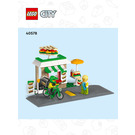 LEGO Sandwich Shop 40578 Byggeinstruksjoner