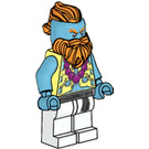 LEGO Sandy with Bright Light Yellow Vest Minifigure