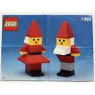 LEGO Santa's Elves 1980 Ohjeet