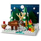 LEGO Santa's De face Yard 40484