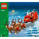 LEGO Santa's Sleigh 40499 Instruktioner