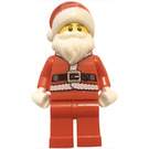 LEGO Santa with Fur Jacket (Brown Eyebrows) Minifigure
