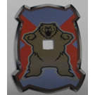 LEGO Santis Shield with Bear (Paper)