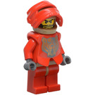 LEGO Santis med Golden Björn Huvud Mönster och Dark Stone Händer Minifigur