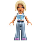 LEGO Sara with Light Blue Top and Sand Blue Trousers Minifigure