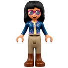 LEGO Savannah with Dark Blue Jacket Minifigure