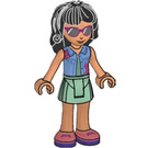 LEGO Savannah with Sunglasses and Blue Jacket Minifigure