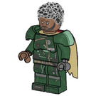 LEGO Saw Gerrera with Black Coiled Hair and Cape Minifigure