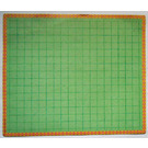 LEGO Scala Baseplate Paper with Green Square Tiles for Set 3243 (71478)