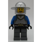 LEGO Scale Mail, Crown Belt, Helmet with Broad Brim Chess Knight Minifigure