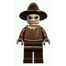 LEGO Scarecrow s Dark Hnědá Čepice Minifigurka