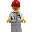 LEGO Scientist z Czerwony Kapelusz Minifigurka