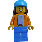 LEGO Scooter Meisje Minifiguur