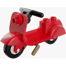 LEGO Scooter with Dark Tan Stand and Black Handlebars