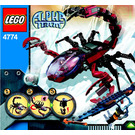 LEGO Scorpion Orb Launcher 4774 Інструкції