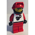 LEGO Scorpion Racer with Helmet and Red Visor Minifigure