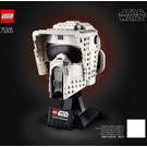 LEGO Scout Trooper Helmet 75305 Instructions