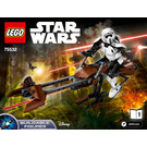 LEGO Scout Trooper & Speeder Bike 75532 Anweisungen