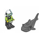 LEGO Scuba Diver and Shark 952019