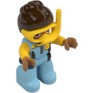 LEGO Scuba Diver Duplo Figure