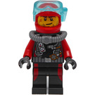 LEGO Subacqueo Diver, Maschio senza Flippers Minifigure